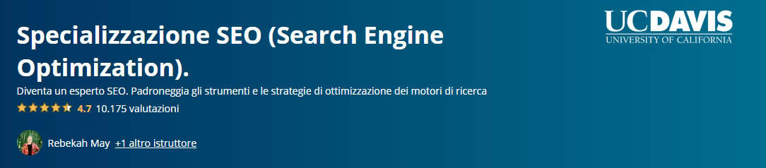 corso seo search engine optimization